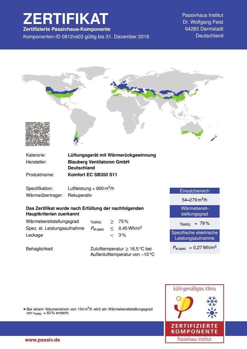 SB350 PHI認證 被動房認證